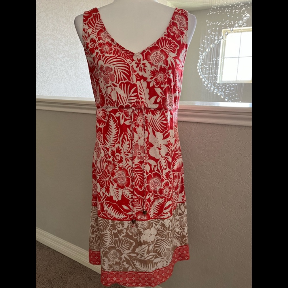 Tommy Bahama Del Lago Floral dress size Medium